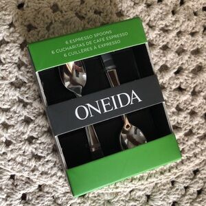 Oneida Stainless Espresso Spoon Set